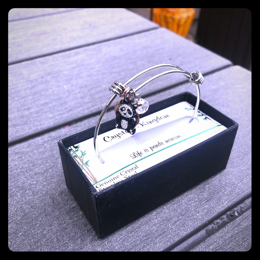 “Panda Manium” Genuine Crystal Bracelet